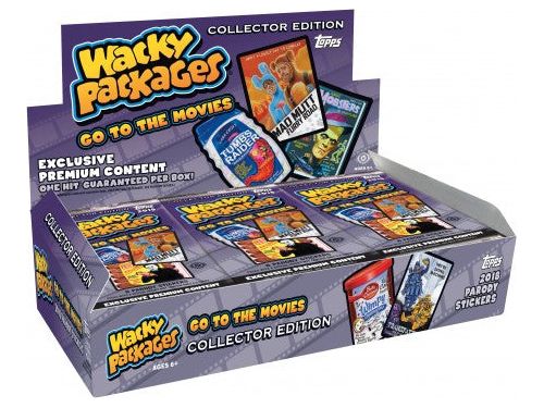 Non Sports Cards Topps - 2018 - Wacky Packages - Go to the Movies - Collectors Edition - Cardboard Memories Inc.