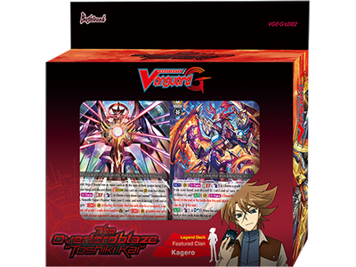 Trading Card Games Bushiroad - Cardfight!! Vanguard G - The Overlord Blaze - Toshiki Kai - Legend Deck - Cardboard Memories Inc.