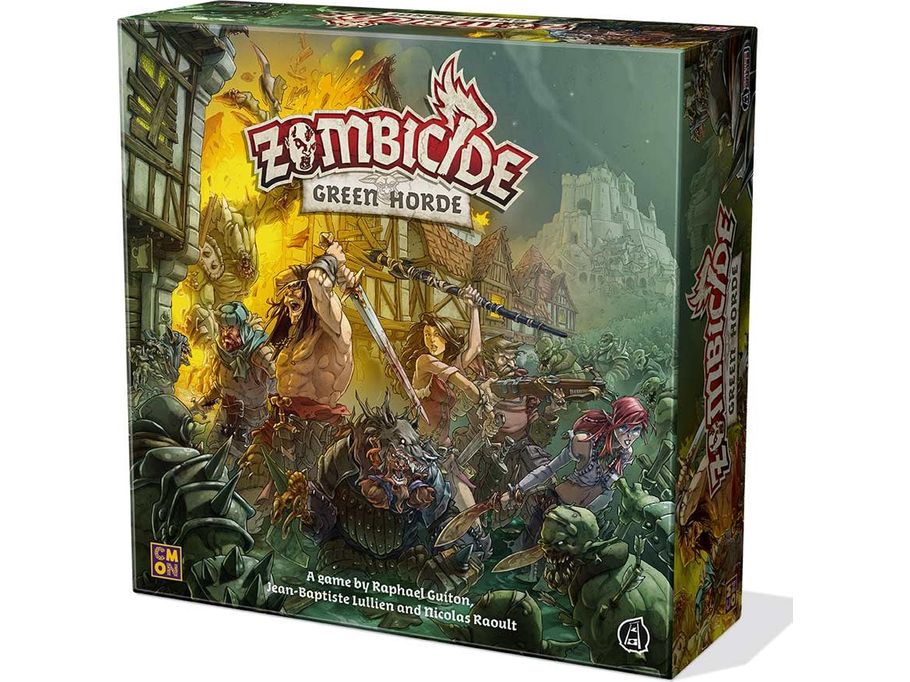 Board Games Cool Mini or Not - Zombicide - Green Horde - Cardboard Memories Inc.