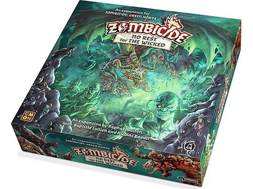 Board Games Cool Mini or Not - Zombicide - Green Horde - No Rest for the Wicked Expansion - Cardboard Memories Inc.