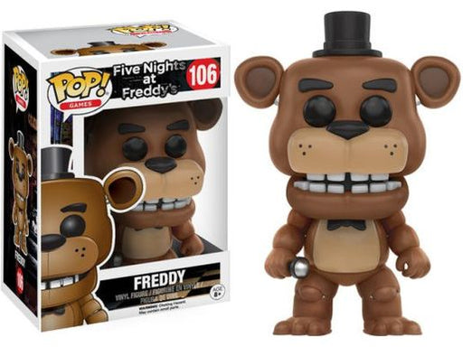 Action Figures and Toys POP! - Games - Five Nights at Freddys - Freddy - Cardboard Memories Inc.