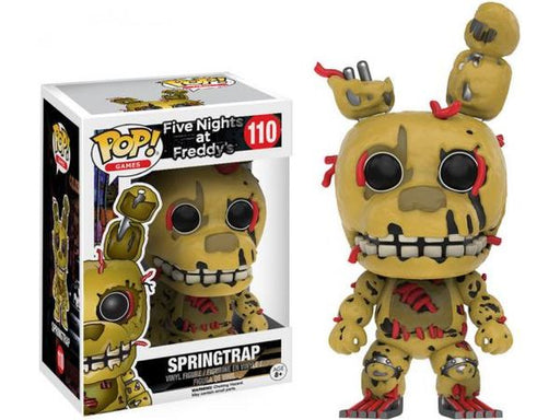 Action Figures and Toys POP! - Games - Five Nights at Freddys - Springtrap - Cardboard Memories Inc.