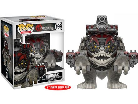 Action Figures and Toys POP! - Games - Gears of War - Brumak - 6-Inch - Cardboard Memories Inc.