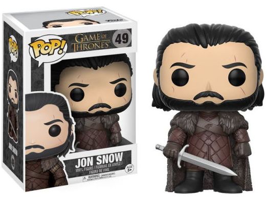Action Figures and Toys POP! - Television - Game of Thrones - Jon Snow - Slightly Damaged Box - Cardboard Memories Inc.