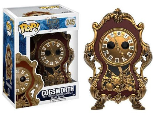 Action Figures and Toys POP! - Movies - Beauty and the Beast - Cogsworth - Cardboard Memories Inc.