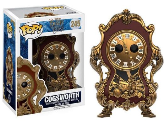 Action Figures and Toys POP! - Movies - Beauty and the Beast - Cogsworth - Cardboard Memories Inc.