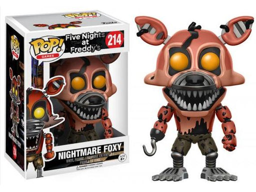 Action Figures and Toys POP! - Games - Five Nights at Freddys - Nightmare Foxy - Cardboard Memories Inc.
