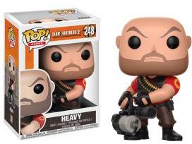 Action Figures and Toys POP! - Games - Team Fortress - Heavy - Cardboard Memories Inc.