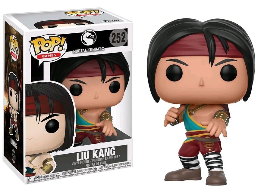 Action Figures and Toys POP! - Movies - Mortal Kombat X - Liu Kang - Cardboard Memories Inc.