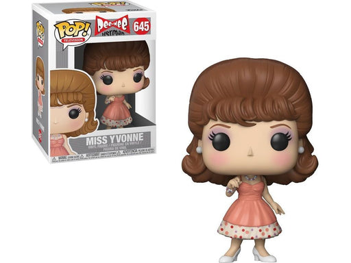 Action Figures and Toys POP! - Television - Pee-Wee Herman - Miss Yvonne - Cardboard Memories Inc.