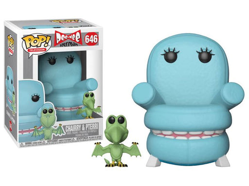 Action Figures and Toys POP! - Television - Pee-Wee Herman - Chairry and Pterri - Cardboard Memories Inc.