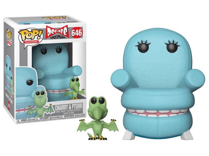 Action Figures and Toys POP! - Television - Pee-Wee Herman - Chairry and Pterri - Cardboard Memories Inc.