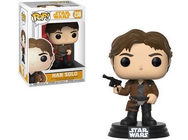 Action Figures and Toys POP! -  Movies - Star Wars Solo - Han Solo - Cardboard Memories Inc.