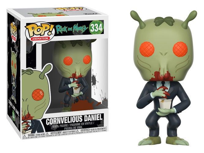 Action Figures and Toys POP! - Television - Rick and Morty - Cornvelious Daniel - Cardboard Memories Inc.