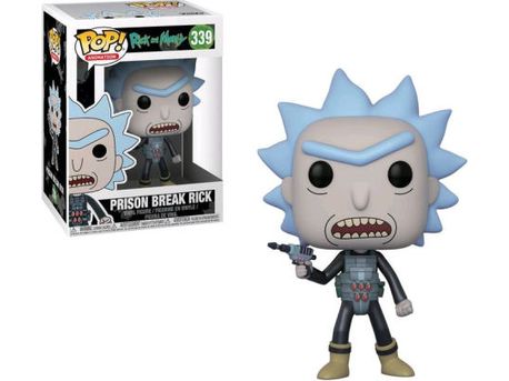 Action Figures and Toys POP! - Television - Rick and Morty - Prison Break Rick - Cardboard Memories Inc.