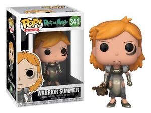 Action Figures and Toys POP! - Television - Rick and Morty - Warrior Summer - Cardboard Memories Inc.