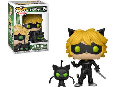 Action Figures and Toys POP! - Miraculous - Cat Noir with Plagg - Cardboard Memories Inc.