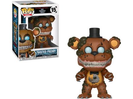 Action Figures ~and Toys POP! - Games - Five Nights at Freddys - Twisted Ones - Twisted Freddy - Cardboard Memories Inc.