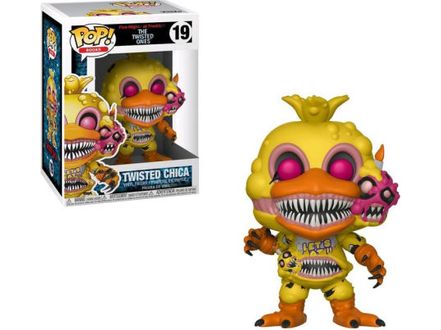 Action Figures and Toys POP! - Games - Five Nights at Freddys - Twisted Ones - Twisted Chica - Cardboard Memories Inc.