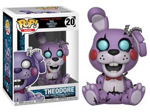 Action Figures ~and Toys POP! - Games - Five Nights at Freddys - Twisted Ones - Theodore - Cardboard Memories Inc.
