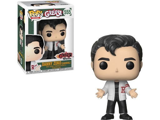 Action Figures ~and Toys POP! - Movies - Grease - Danny Zuko - Carnival - Cardboard Memories Inc.