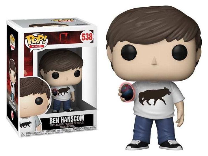 Action Figures and Toys POP! - Movies - It - Ben Hanscom - Glows in the Dark - Cardboard Memories Inc.