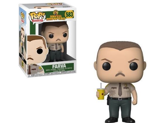 Action Figures and Toys POP! - Movies - Super Troopers - Farva - Cardboard Memories Inc.