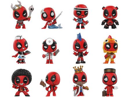 Action Figures and Toys Funko - Mystery Minis - Deadpool - Blind Pack - Cardboard Memories Inc.