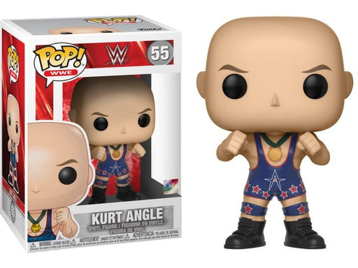 Action Figures and Toys POP! - WWE - Kurt Angle - Cardboard Memories Inc.