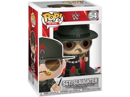 Action Figures and Toys POP! - WWE - Sgt. Slaughter - Cardboard Memories Inc.