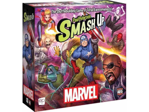 Board Games Alderac Entertainment Group - Smash Up - Marvel - Cardboard Memories Inc.