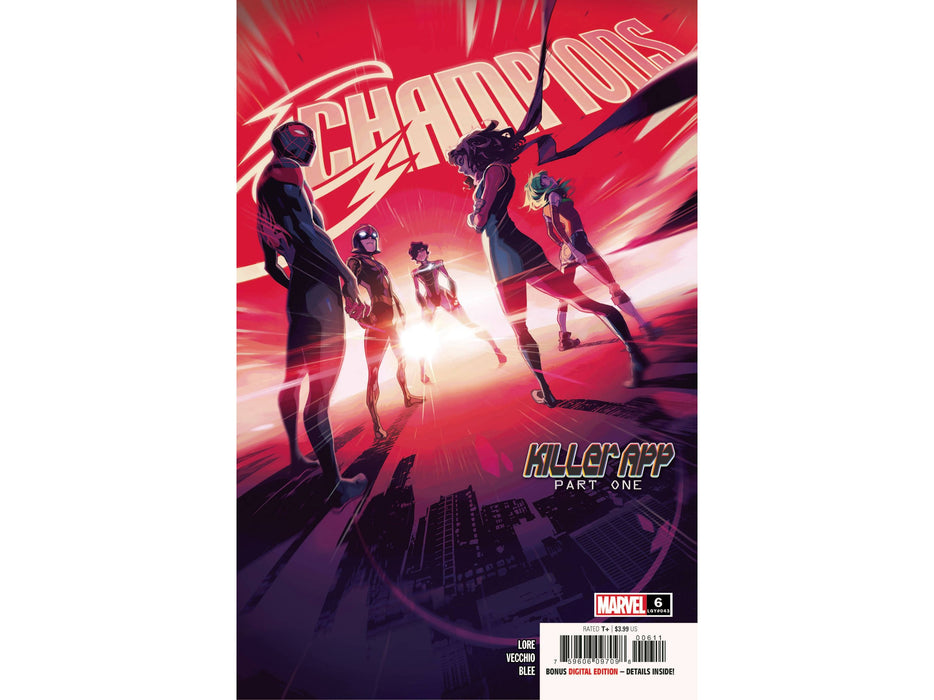 Comic Books Marvel Comics - Champions 006 (Cond. VF-) - 11002 - Cardboard Memories Inc.