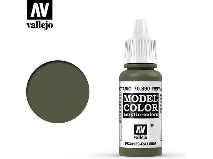 Paints and Paint Accessories Acrylicos Vallejo - Refractive Green - 70 890 - Cardboard Memories Inc.