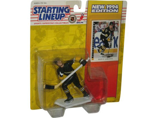 Action Figures and Toys Kenner - Starting Lineup - 1984 - NHL Mario Lemieux - Figure/Collector Card - Cardboard Memories Inc.