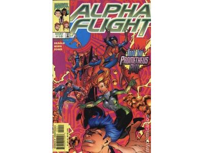 Comic Books Marvel Comics - Alpha Flight (1997 2nd Series) 010 - 7613 - Cardboard Memories Inc.