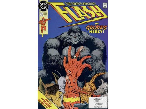 Comic Books DC Comics - Flash (1987 2nd Series) 045 (Cond. FN/VF) - 15460 - Cardboard Memories Inc.