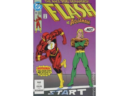 Comic Books DC Comics - Flash (1987 2nd Series) 066 (Cond. FN/VF) - 15416 - Cardboard Memories Inc.