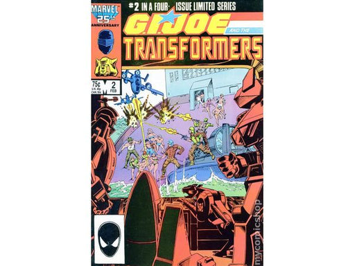 Comic Books, Hardcovers & Trade Paperbacks Marvel Comics - GI Joe and The Transformers (1987) 002 (Cond. VF-) - 14670 - Cardboard Memories Inc.