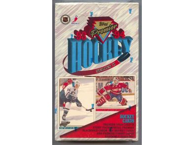 Sports Cards Topps Premier - 1993-94 - Series 2 - Hockey - Hobby Box - Cardboard Memories Inc.
