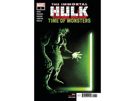 Comic Books Marvel Comics - Immortal Hulk Time of Monsters 001 (Cond. VF-) - 11881 - Cardboard Memories Inc.