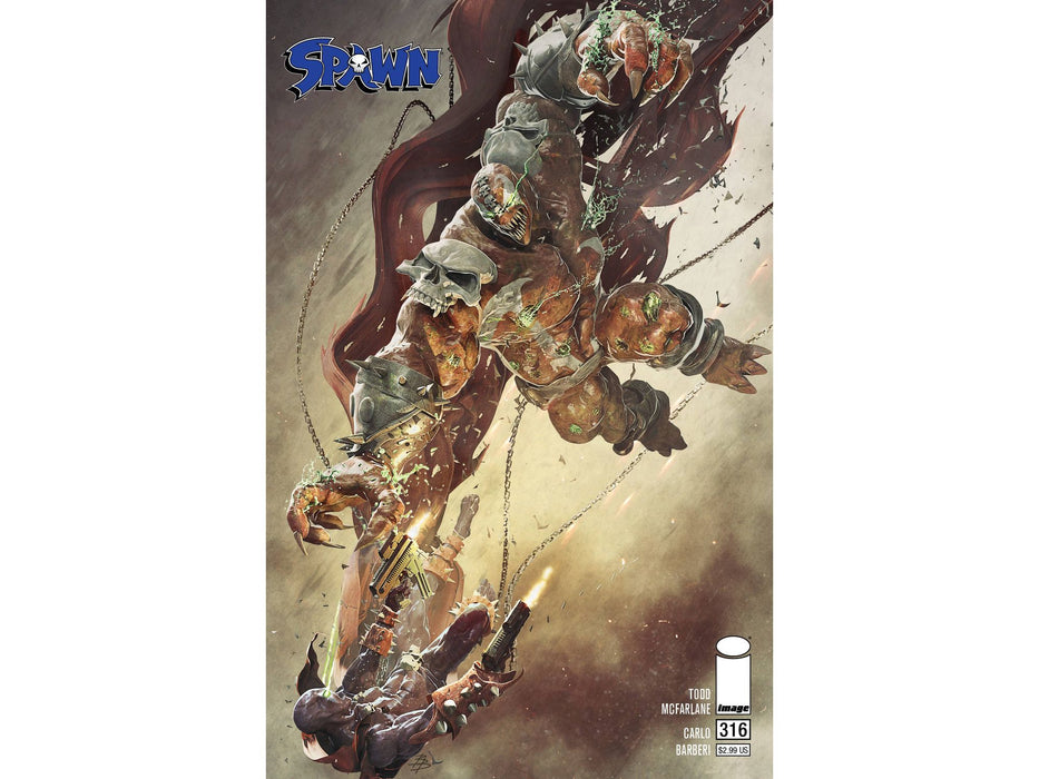 Comic Books Image Comics - Spawn 316 - Cover C Barends Variant Edition (Cond. VF-) - 5826 - Cardboard Memories Inc.