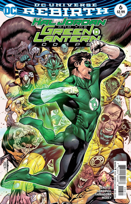 Comic Books DC Comics - Hal Jordan and the Green Lantern Corps (2016) 006 (Cond. FN-) - 4210 - Cardboard Memories Inc.
