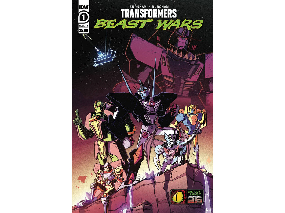 Comic Books IDW Comics - Transformers Beast Wars 001 - Cover A Josh Burcham (Cond. VF-) - 5112 - Cardboard Memories Inc.