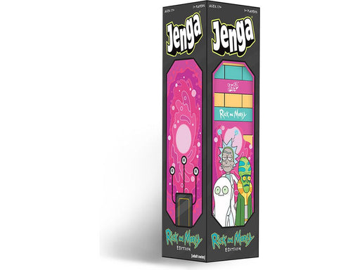 Board Games Usaopoly - Jenga - Rick and Morty Edition - Cardboard Memories Inc.