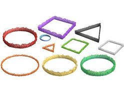 Role Playing Games Wizards of the Coast - Dungeons and Dragons - Spell Effects - Halasters Tumultuous Templates - Cardboard Memories Inc.