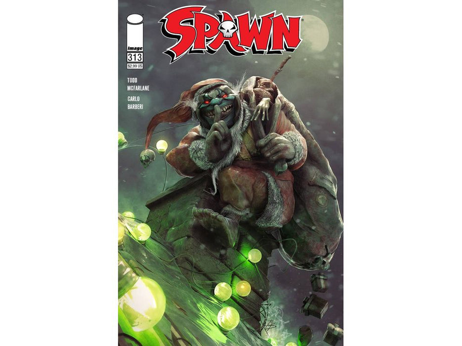 Comic Books Image Comics - Spawn 313 - Cover A Barends Variant Edition (Cond. VF-) - 5699 - Cardboard Memories Inc.