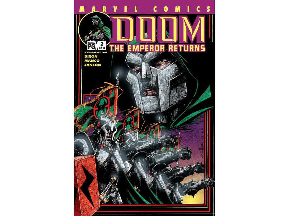 Comic Books Marvel Comics - Doom The Emperor Returns 2 of 3 - 6971 - Cardboard Memories Inc.