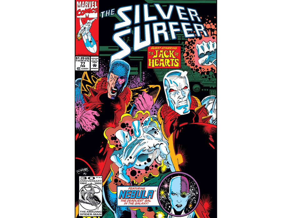 Comic Books Marvel Comics - Silver Surfer 077 - 6573 - Cardboard Memories Inc.