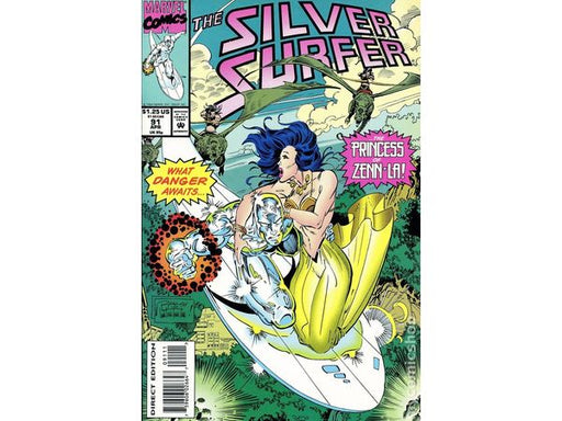 Comic Books Marvel Comics - Silver Surfer 091 - 6587 - Cardboard Memories Inc.