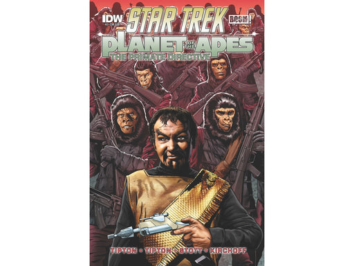 Comic Books IDW Comics - Star Trek Planet of the Apes 02 - Sub Cover - 5218 - Cardboard Memories Inc.